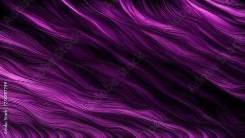 Creative artwork with abstract black and purple oil paint texture