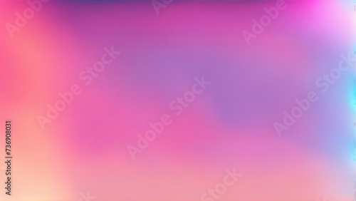 Abstract Minimalistic Wave Gradient Banner