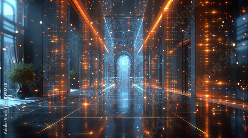 Wallpaper Mural lights in the night Torontodigital.ca