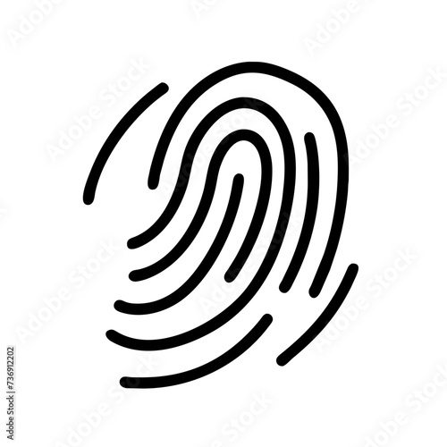 fingerprint icon, thumbprint icon, Fingerprint Vector, thumbprint vector
