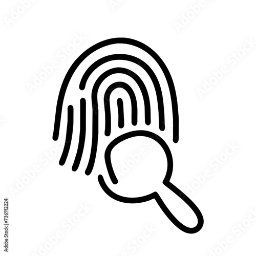 fingerprint icon, thumbprint icon, Fingerprint Vector, thumbprint vector
