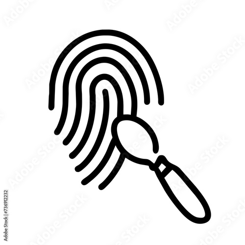 fingerprint icon, thumbprint icon, Fingerprint Vector, thumbprint vector
