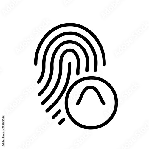 fingerprint icon, thumbprint icon, Fingerprint Vector, thumbprint vector
