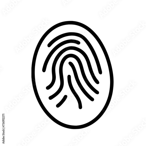 fingerprint icon, thumbprint icon, Fingerprint Vector, thumbprint vector
