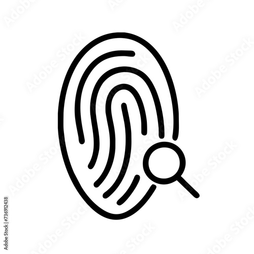 fingerprint icon, thumbprint icon, Fingerprint Vector, thumbprint vector
