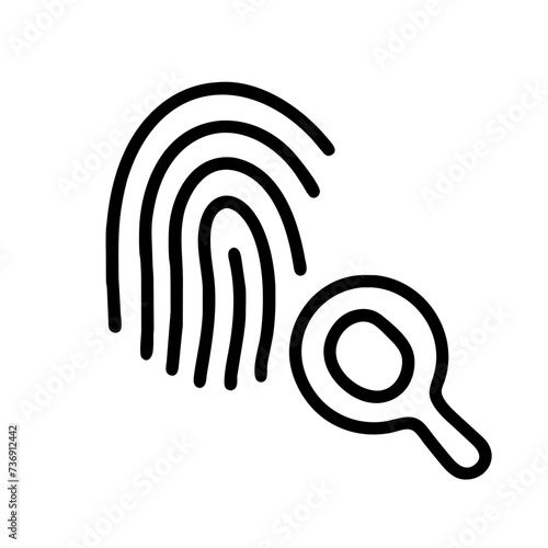 fingerprint icon, thumbprint icon, Fingerprint Vector, thumbprint vector

