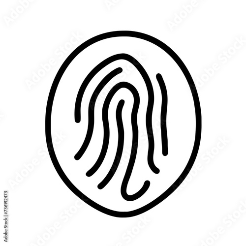 fingerprint icon, thumbprint icon, Fingerprint Vector, thumbprint vector
