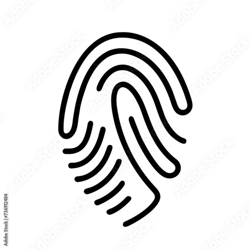 fingerprint icon, thumbprint icon, Fingerprint Vector, thumbprint vector
