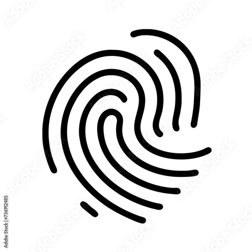 fingerprint icon, thumbprint icon, Fingerprint Vector, thumbprint vector
