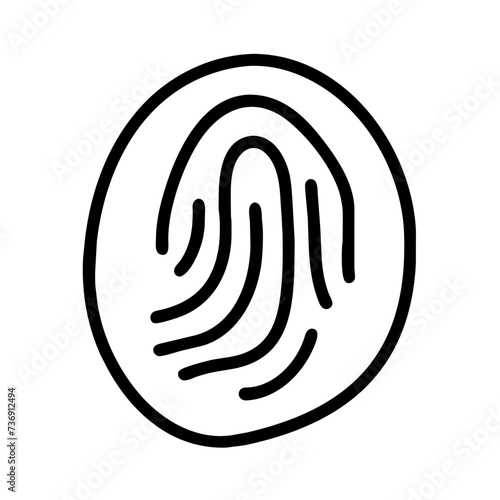 fingerprint icon, thumbprint icon, Fingerprint Vector, thumbprint vector
