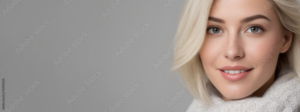Beautiful Norwegian good woman nice fashion half body eye contac Beautiful Norwegian good woman nice fashion half body eye contac