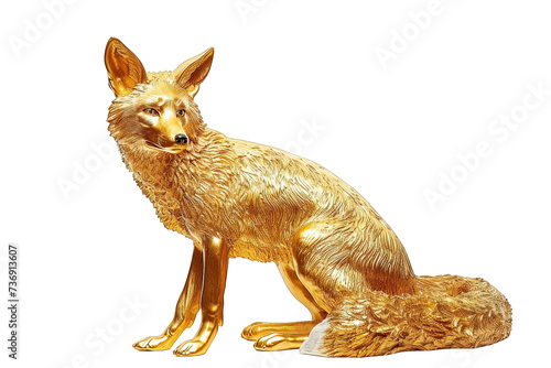 Golden Fox Isolated