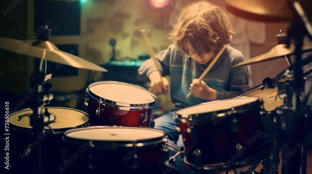 musician playing the drums musician playing the drums
