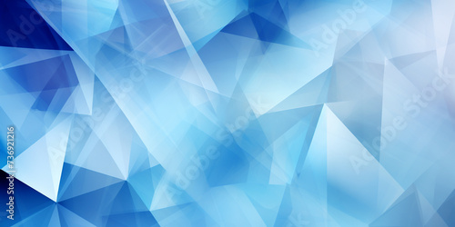 Abstract gemetrical blue background with textured layers
