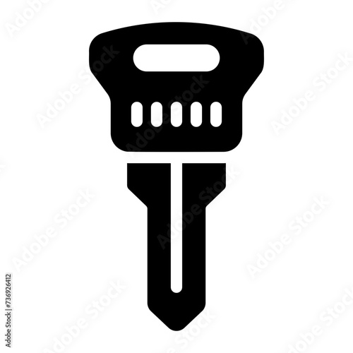 car key Solid icon