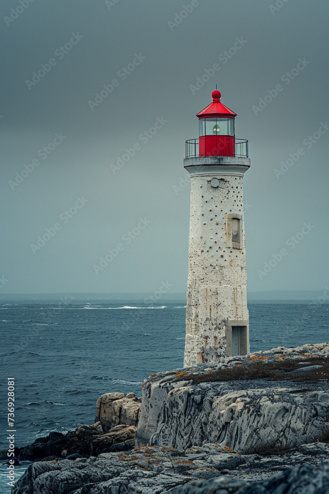 lighthouse on the coast