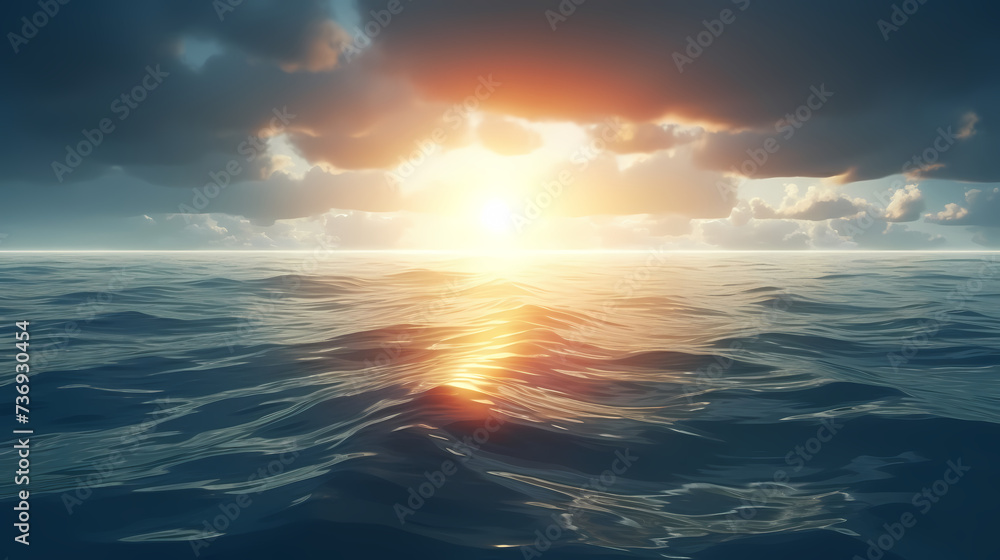 Obraz premium Charming ocean scenery