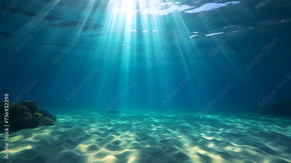 Charming ocean scenery Charming ocean scenery