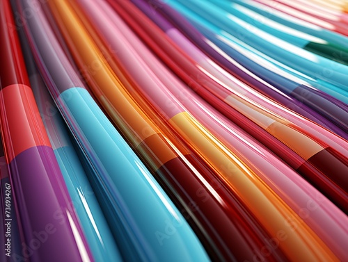 Colorful vertical stripes b...