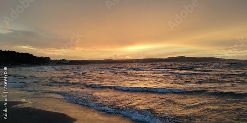 SUNSET AT THE BEACH © Kadir