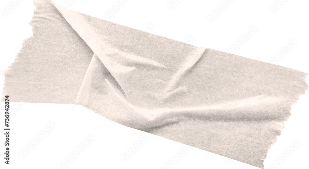 Obraz premium Beige Paper Adhesive Masking Tape