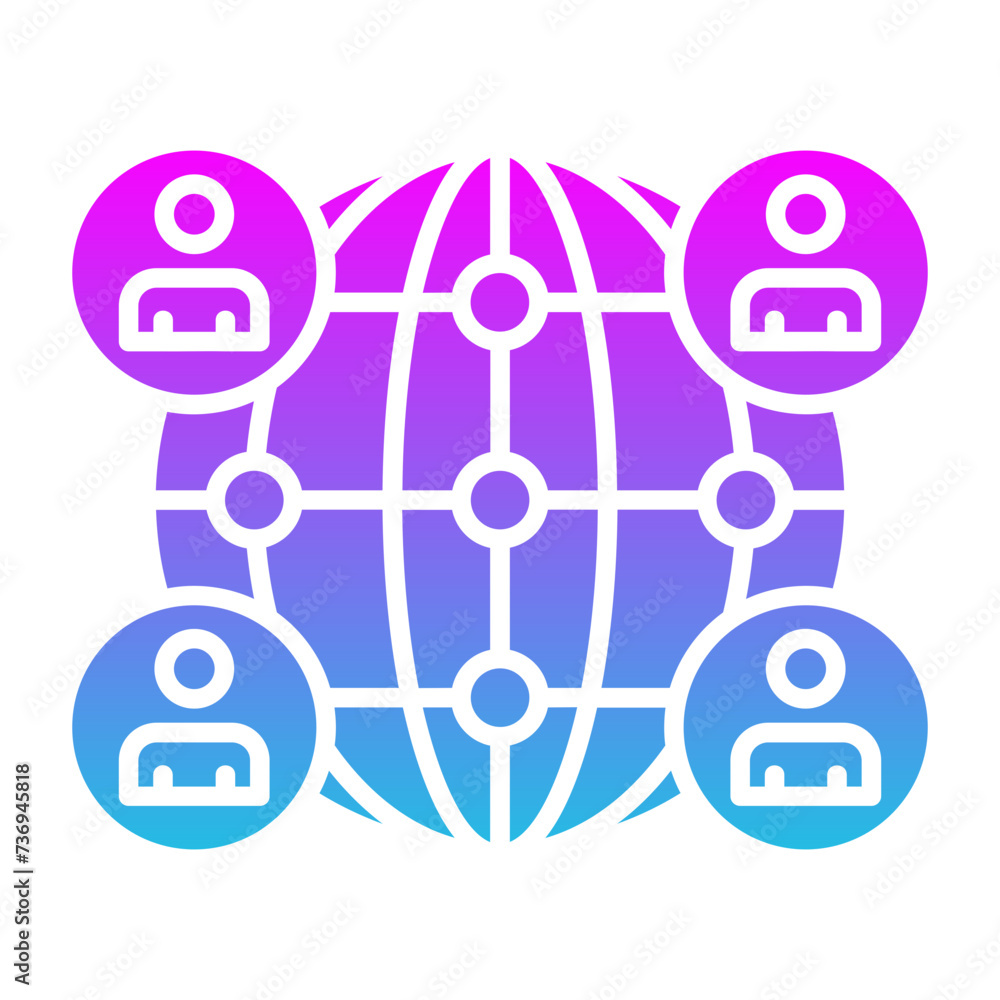 Globalization Icon Globalization Icon