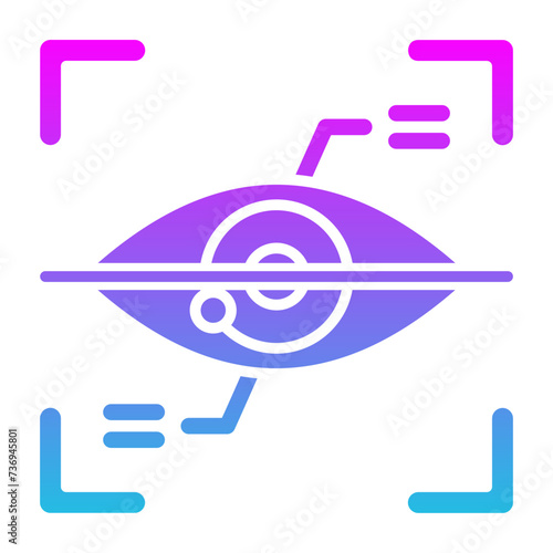 Eye scanner Icon