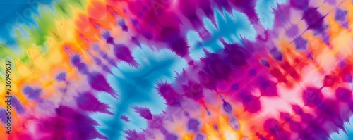 colorful  tie dye texture background photo