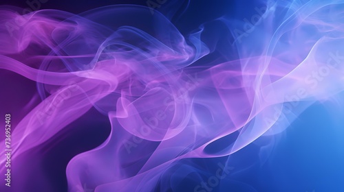 Dramatic gradient of purple to blue-smoke background 