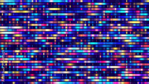 Big Genomic Data Visualization. DNA Test. Genome Sequence Map. Chromosome Architecture, Molecule Sequencing Chart. Genetic Science and Technology Concept. Vector Illustration Background.