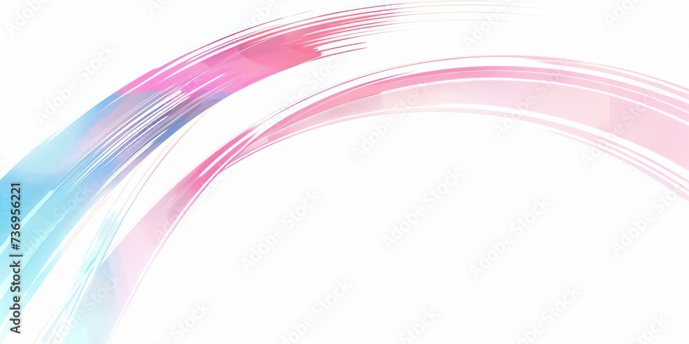 Simple pastel arc with blue lines. Simple pastel arc with blue lines.