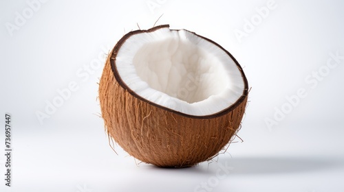 Coconut isolated on a white background