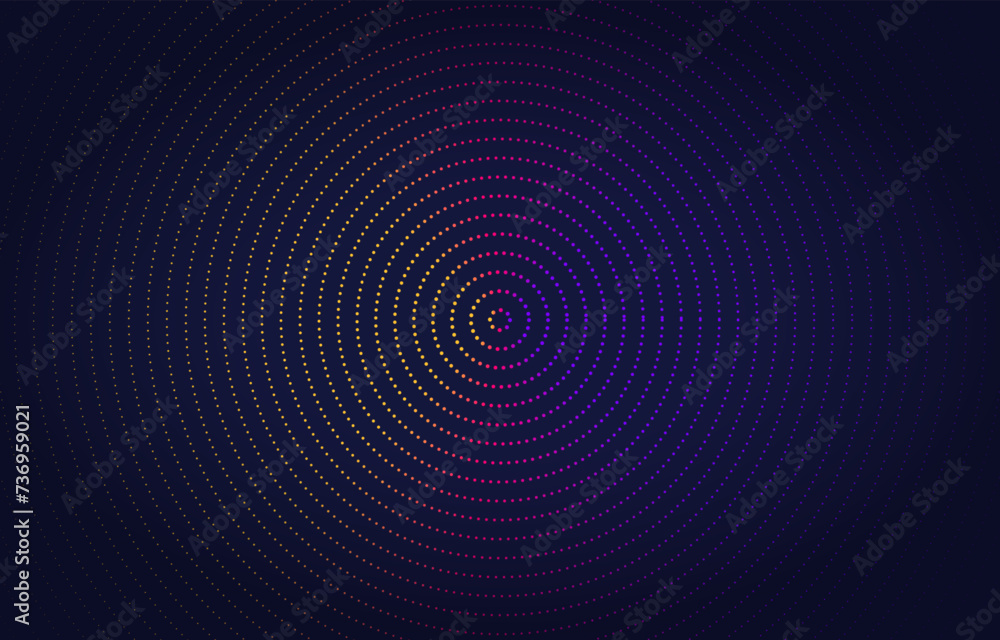 Colorful Circle Abstract Halftone Background Colorful Circle Abstract Halftone Background