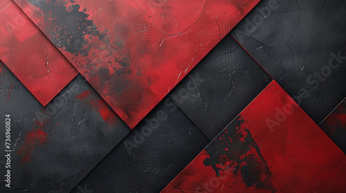 Abstract red and black background. Modern background concept.
