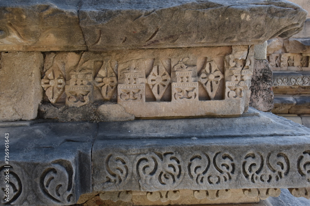 This is photo of Parsvanath Jain temple at Khajuraho in India This is photo of Parsvanath Jain temple at Khajuraho in India
