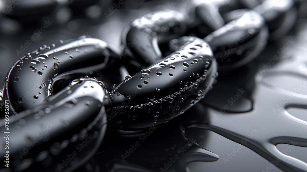 close up of chain close up of chain