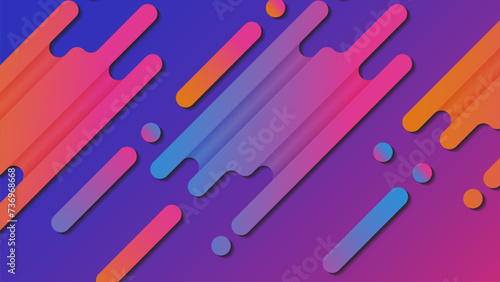 Colorful Background Design. Modern Background Design. Abstract Background design. 3D Abstract background with dynamic effect.
