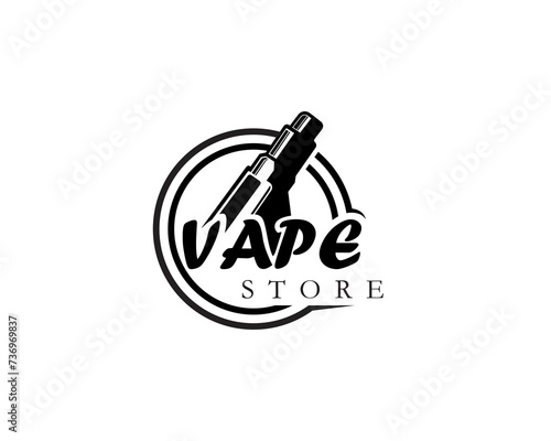 simple vapor tool art design template illustration inspiration