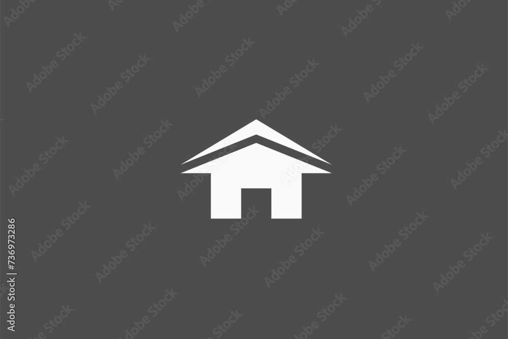 Illustration vector graphic of home and arrow. Good for logo Illustration vector graphic of home and arrow. Good for logo