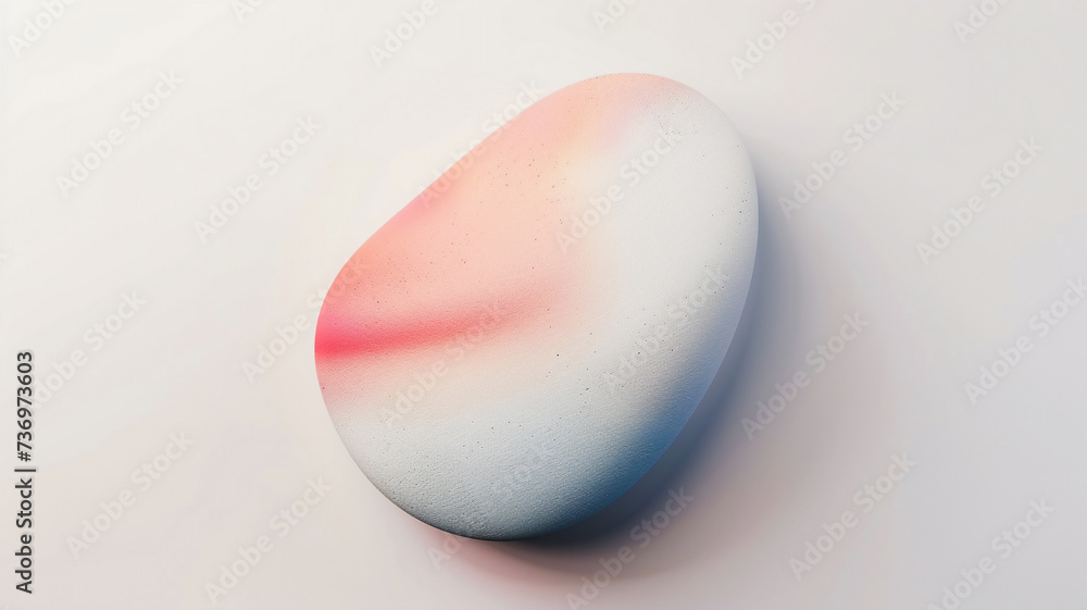 Abstract colorful gradient grainy shape on white backgrounds, fabrics, posters. Modern texture Abstract colorful gradient grainy shape on white backgrounds, fabrics, posters. Modern texture