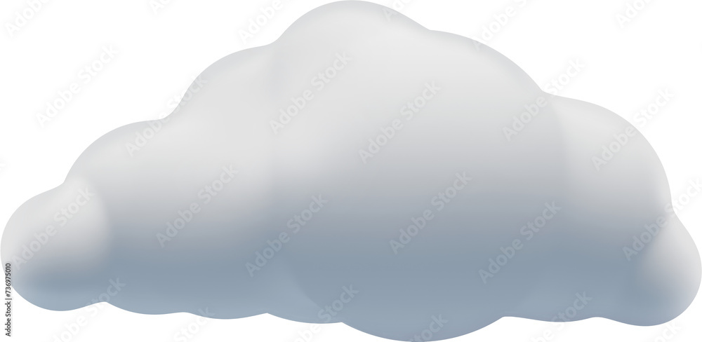 3D Cloud Illustration