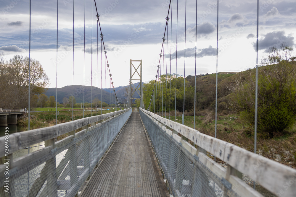 mataura river bridge in new zealand