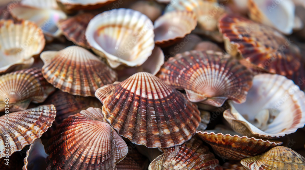 Seashells Stacked on Each Other Seashells Stacked on Each Other