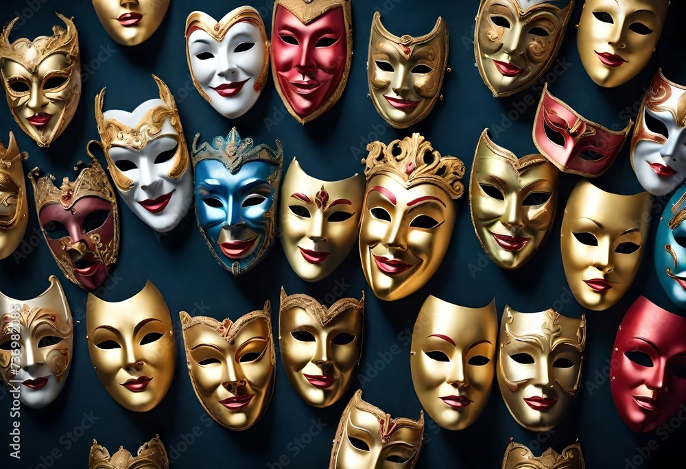 set of masks