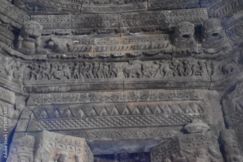 Dulhadev temple architecture at Khajuraho in INia