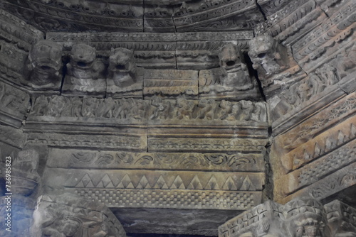 Dulhadev temple architecture at Khajuraho in INia
