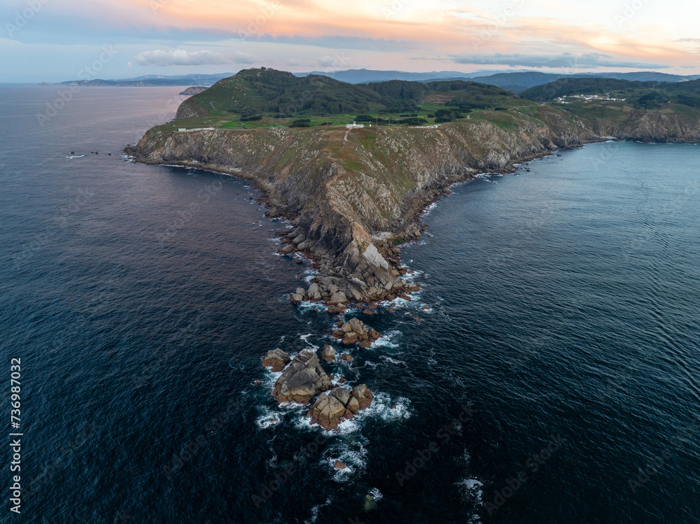 Faro Punta Estaca de Bares en Galicia