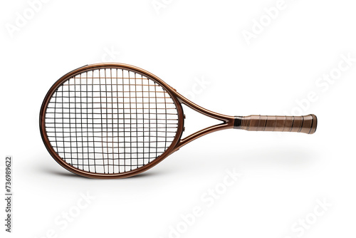 a tennis racket isolated on white background © Rangga Bimantara