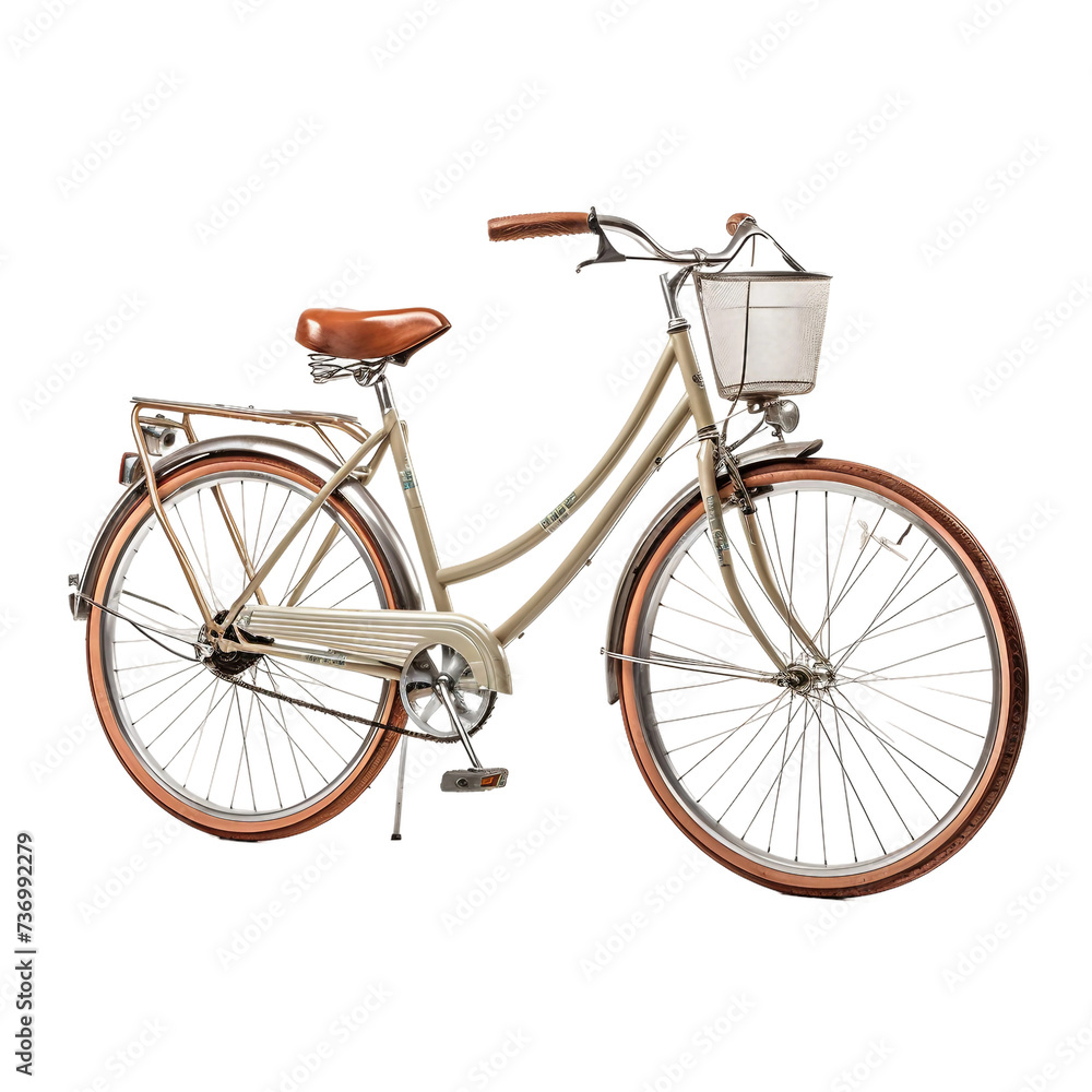 The Bicycle on a transparent background