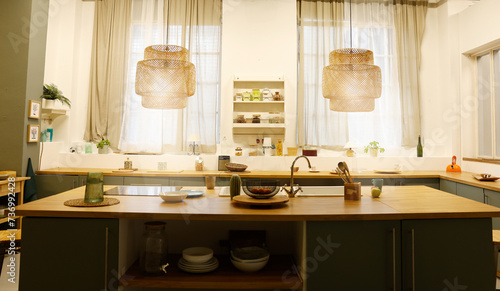 Aesthetic Interior Design and Neat Kitchen Set up Display in Milan © Mia_Bon